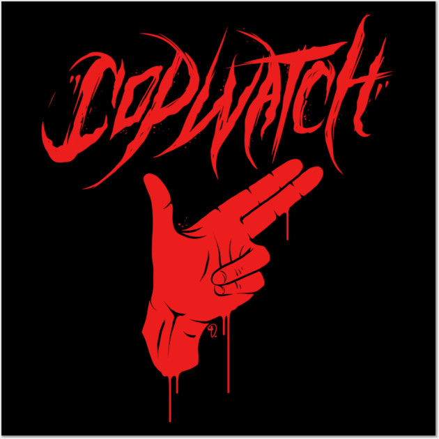COPWATCH Wall Art by DOSER