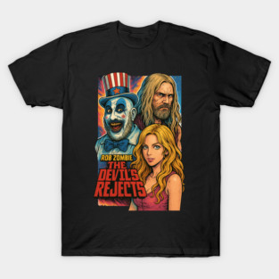 Rob Zombie - The Devil's Rejects Anime Poster T-Shirt