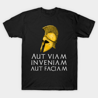 Motivational Ancient Classical Roman Philosophy Latin Quote T-Shirt