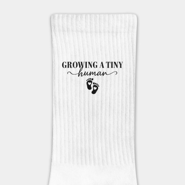 Growing A Tiny Human – Funny Pregnancy Mom Retro Mother’s Day Gift by ArtistTee ⭐⭐⭐⭐⭐