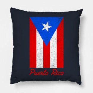 Puerto Rico Pride – Bold Puerto Rican Flag Pillow