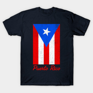 Puerto Rico Pride – Bold Puerto Rican Flag T-Shirt