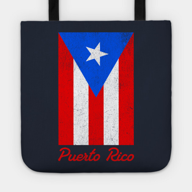 Puerto Rico Pride – Bold Puerto Rican Flag Tote by DonWillisJrArt