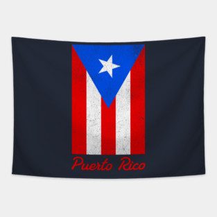 Puerto Rico Pride – Bold Puerto Rican Flag Tapestry