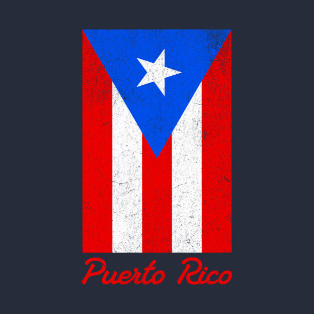Puerto Rico Pride – Bold Puerto Rican Flag by DonWillisJrArt