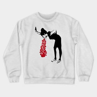 BANKSY Lovesick Crewneck Sweatshirt