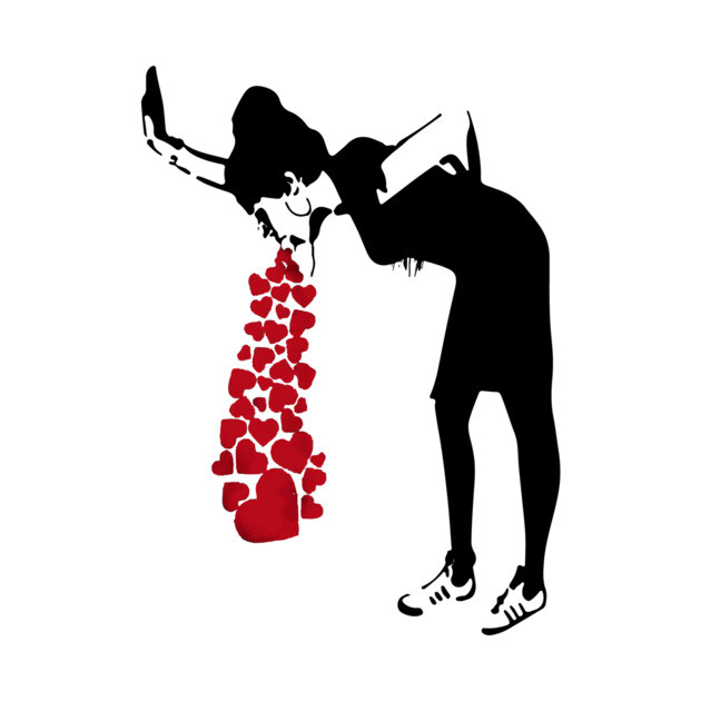 BANKSY Lovesick by inkstyl