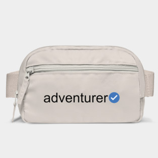 Verified Adventurer (Black Text) Bag