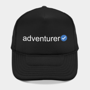 Verified Adventurer (White Text) Hat