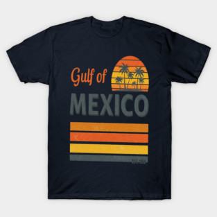 Gulf Mexico Tee - Salty Vibes & Sunny Sighs T-Shirt