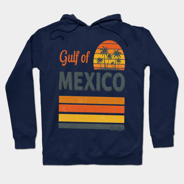 Gulf Mexico Tee - Salty Vibes & Sunny Sighs Hoodie by OUTFITPAW