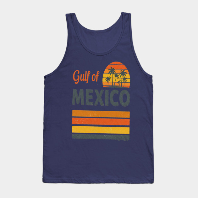 Gulf Mexico Tee - Salty Vibes & Sunny Sighs Tank Top by OUTFITPAW