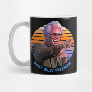 Baby Billy Freeman - Sunset Vintage Retro / Synthwave Mug