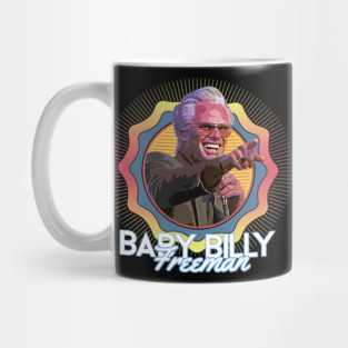 Baby Billy Freeman - Psychedelic Retro / 70s Groovy Mug