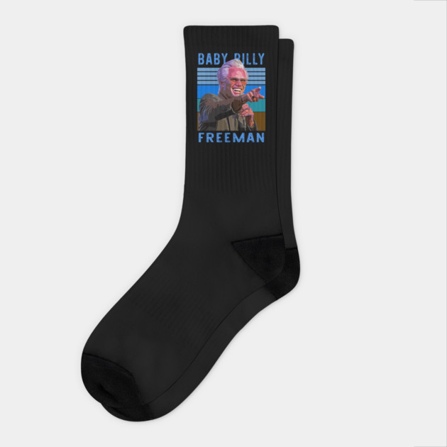Baby Billy Freeman - Vintage Retro Pop Art Socks by Tv Moments
