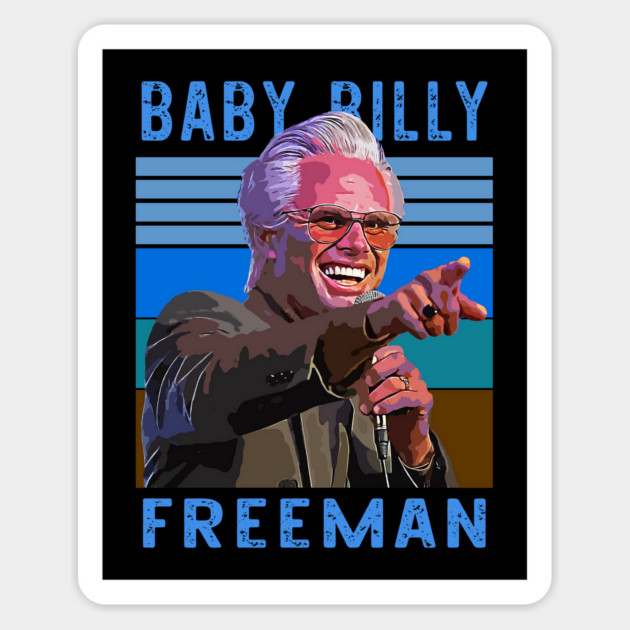 Baby Billy Freeman - Vintage Retro Pop Art Magnet by Tv Moments