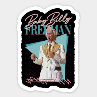 Baby Billy Freeman - 90s Retro Pop / Vaporwave Light Magnet