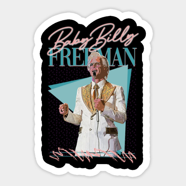 Baby Billy Freeman - 90s Retro Pop / Vaporwave Light Magnet by Tv Moments