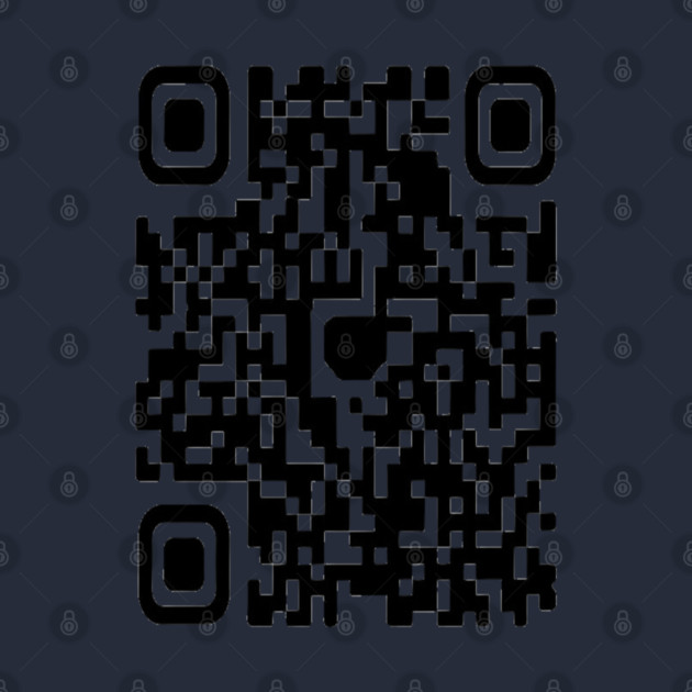 QR code Scan This Tee - Secretly Hilarious Pixel Pattern - Minimalist Scan Me QR Code Design by OUTFITPAW