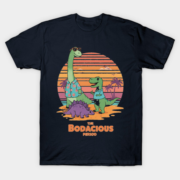Bodacious Dino Tee - Prehistoric Party Animals T-Shirt by OUTFITPAW