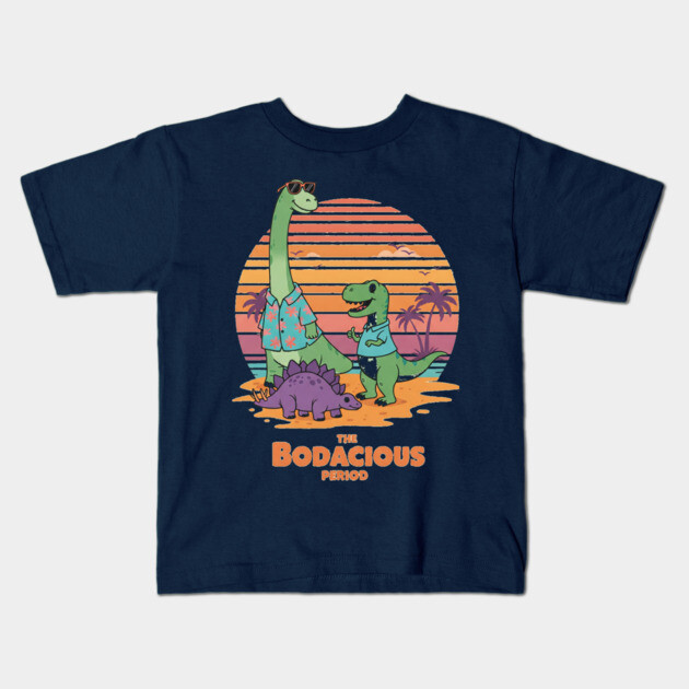 Bodacious Dino Tee - Prehistoric Party Animals Kids T-Shirt by OUTFITPAW