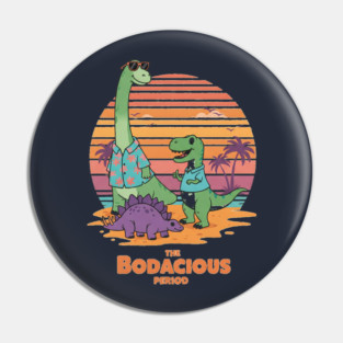 Bodacious Dino Tee - Prehistoric Party Animals Pin