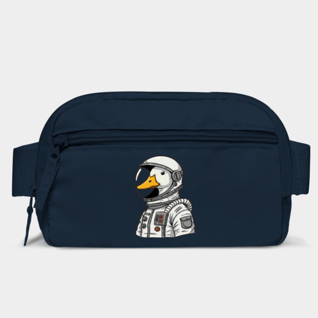 Astronaut Duck Space Explorer Funny - a cartoon duck astronat by OUTFITPAW