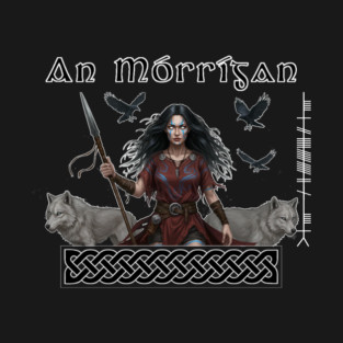 The Morrigan Celtic Goddess T-Shirt