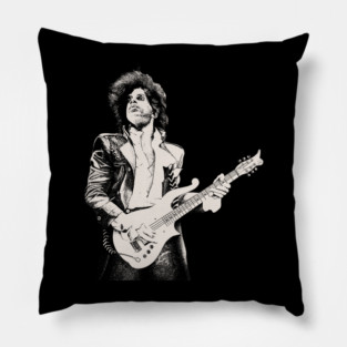 Retro  Prince Tour 90S White Pillow