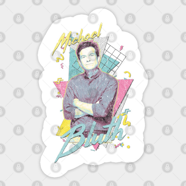 90s Memphis - Michael Bluth Sticker by Tv Moments