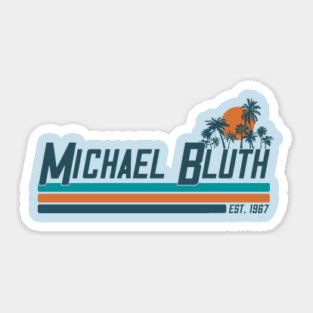 Coastal Retro Collection - Michael Bluth Sticker