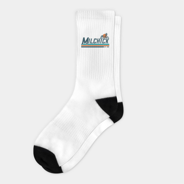 Coastal Retro Collection - Milcheck Socks by Tv Moments