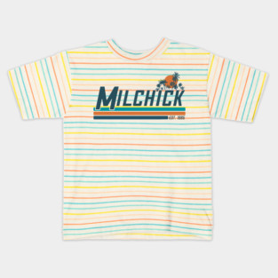 Coastal Retro Collection - Milcheck Kids T-Shirt