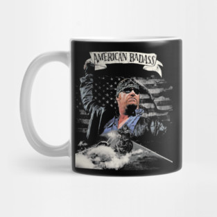 Undertaker American Badass Vintage Mug