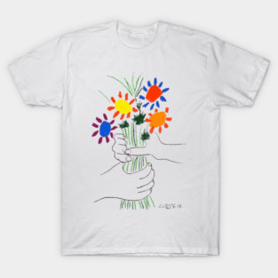 Pablo Picasso Bouquet Of Peace 1958 T-Shirt