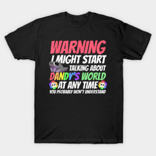 Dandy's World Characters | Funny Dandys World kids toddler T-Shirt