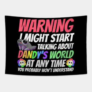 Dandy's World Characters | Funny Dandys World kids toddler Tapestry