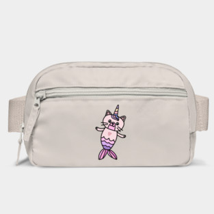 Cute Cat Mermaid Unicorn Fish Bag