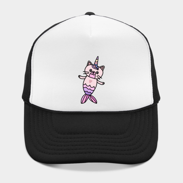 Cute Cat Mermaid Unicorn Fish by logiamerch