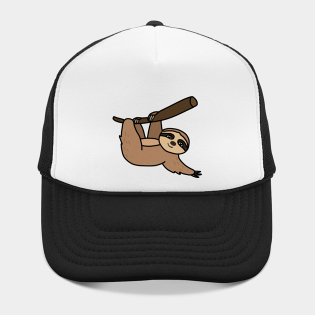 Cute Sloth Hanging from Tree by logiamerch