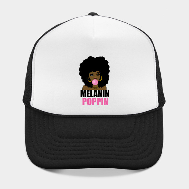 Melanin Poppin Afro Black Girl Magic by logiamerch