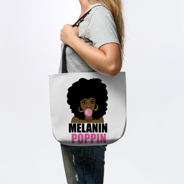 Melanin Poppin Afro Black Girl Magic by logiamerch