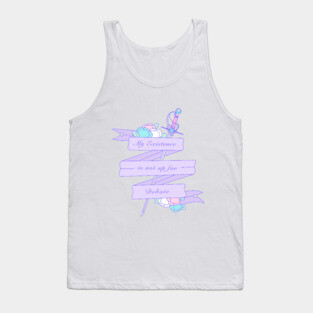 Trans - My Existence Is Not Up For Debate Tank Top