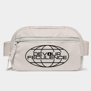 Devour Feculence Worldwide Logo Black - Milchick Bag