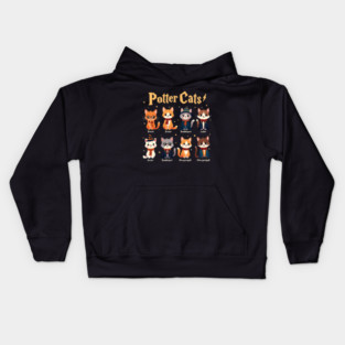 Potter Cats Kids Hoodie