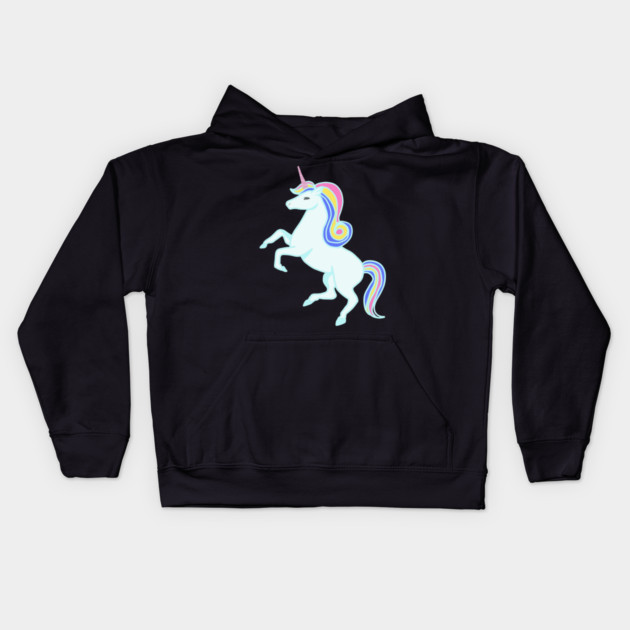 Majestic Unicron Horse Kids Hoodie by logiamerch
