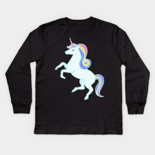 Majestic Unicron Horse Kids Long Sleeve T-Shirt