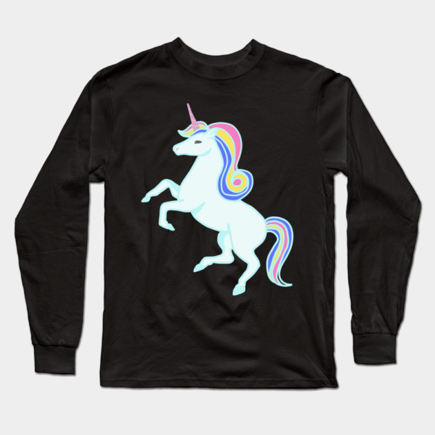 Majestic Unicron Horse Long Sleeve T-Shirt by logiamerch