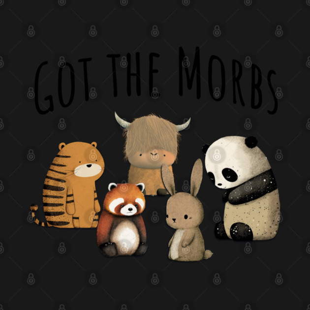 These Cute Animals "Got The Morbs" Victorian slang for temporary sadness by Luxinda