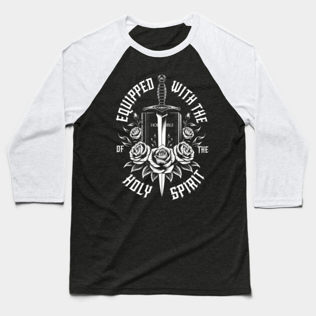 Armor of God: Sword Edition Baseball T-Shirt by Rox